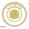 Badge / Macaron GLNF – Grande tenue provinciale – Grand Hospitalier – Lutèce – Brodé main